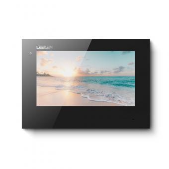 Four Wire System Black Villa Digital Indoor Intercom Station