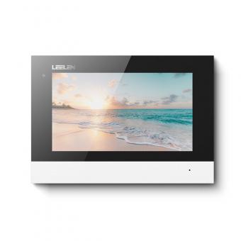 Touch Button Black+Sliver Villa Digital Indoor Intercom Station